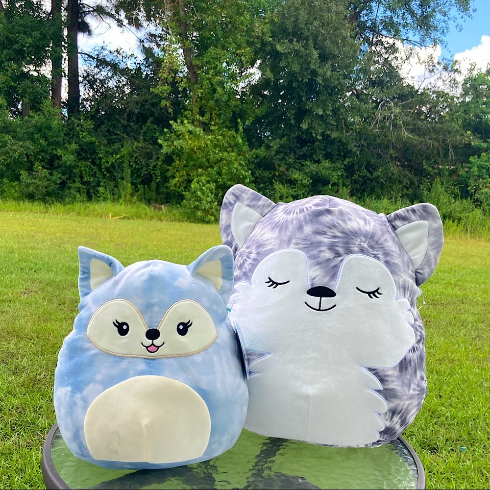 SQUISHMALLOW bundle - wolf and fox